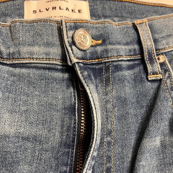 SLVRLAKE Straight Leg Jeans Size 30 NWT - Picture 6 of 9